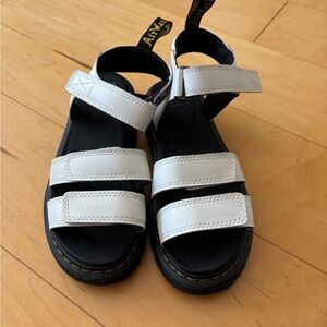 Doc Martens White Sandals